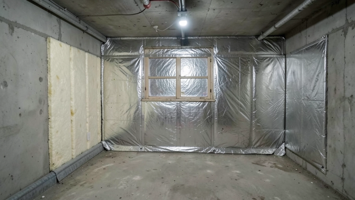 Ocieplenie piwnicy od wewnątrz