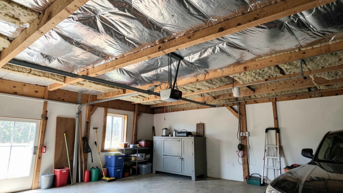 Ocieplenie sufitu w garażu