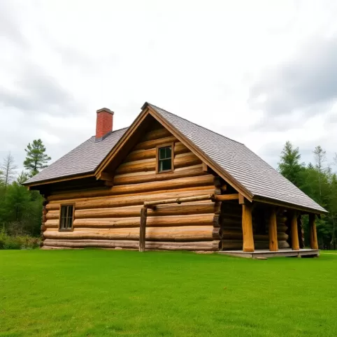 Dom z bali bez ocieplenia