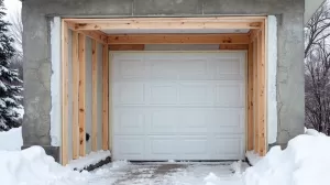 Ocieplenie otworu bramy garażowej
